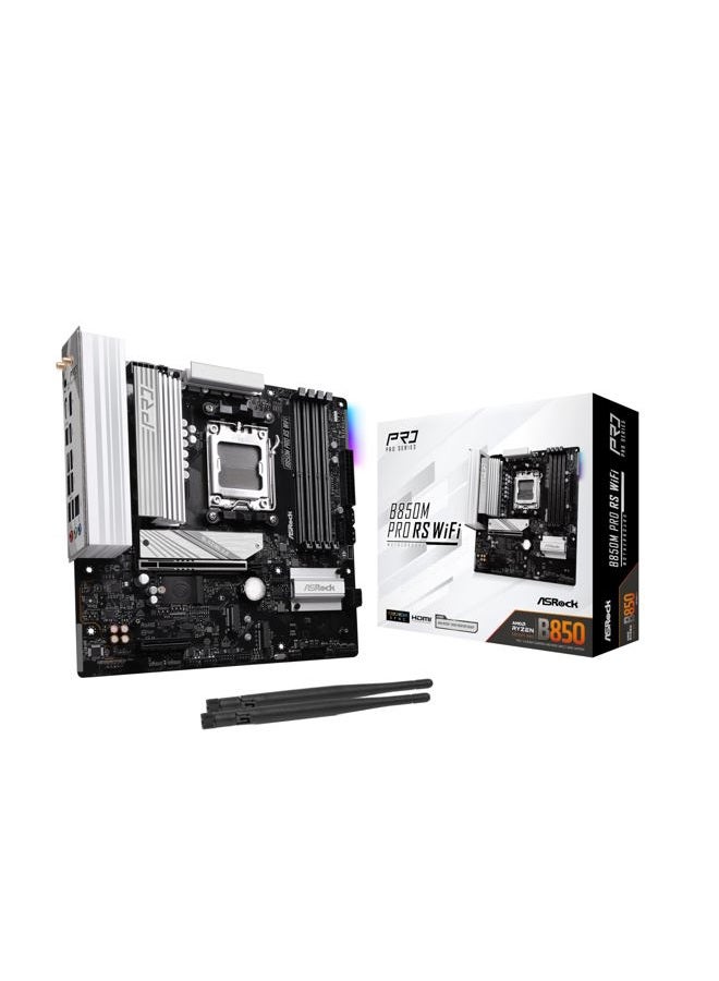 ASRock MB ASRock AMD AM5 B850M Pro RS WiFi - Image 1