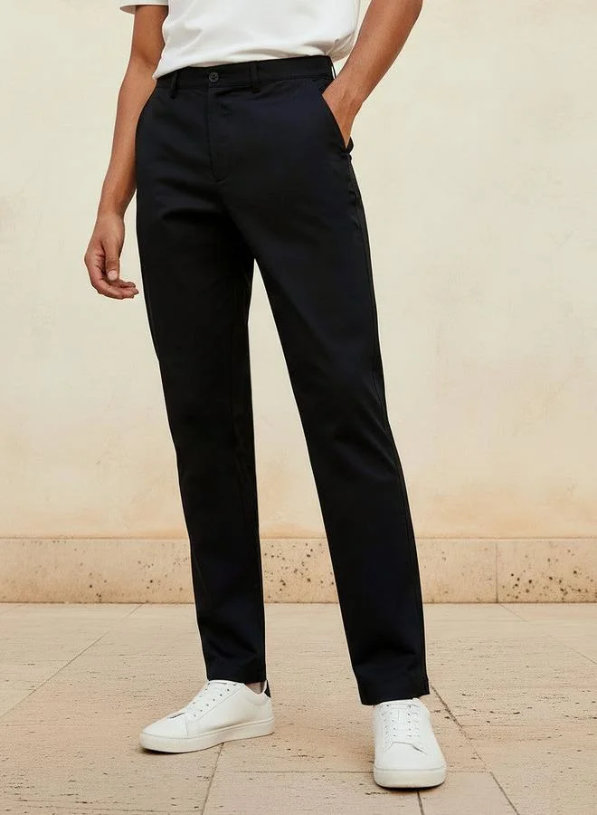 إمبيرور Emperor Men Regular Fit Twill Trousers