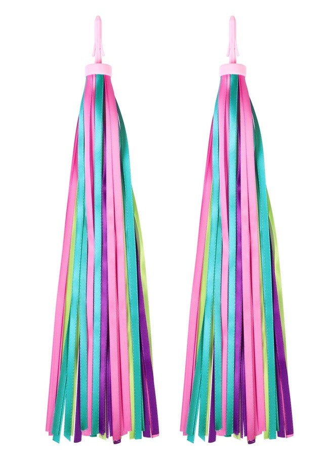 BESPORTBLE 1Pair Colorful Bike Handlebar Streamers for Kids - 10.23 Inch Nylon Tassels for Bicycles, Tricycles, and Scooters - Easy to Install - Image 1
