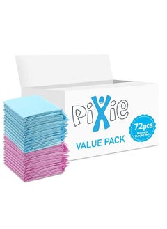 Disposable Changing Mats, 72 Counts, Soft Waterproof Mat, Portable Leak Proof Changing Mat, New Mom Leak-Proof Under pad, Mattress Table Protector Pad