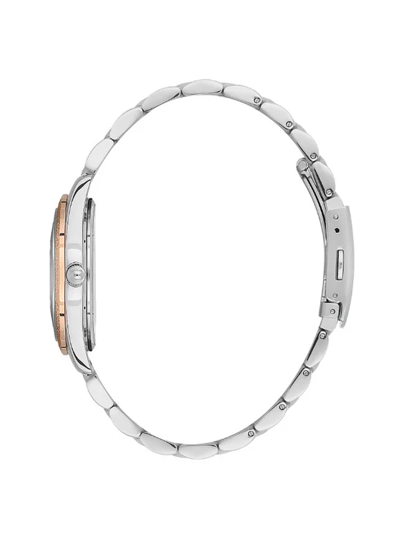 BEVERLY HILLS POLO CLUB Beverly Hills Polo Club BP3564C.570 Women's Analog Display Watch & Metal Strap Silver