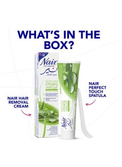 Nair Nair Sensitive Hair Removal Cream with Camelia Oil 110G  - Image 2