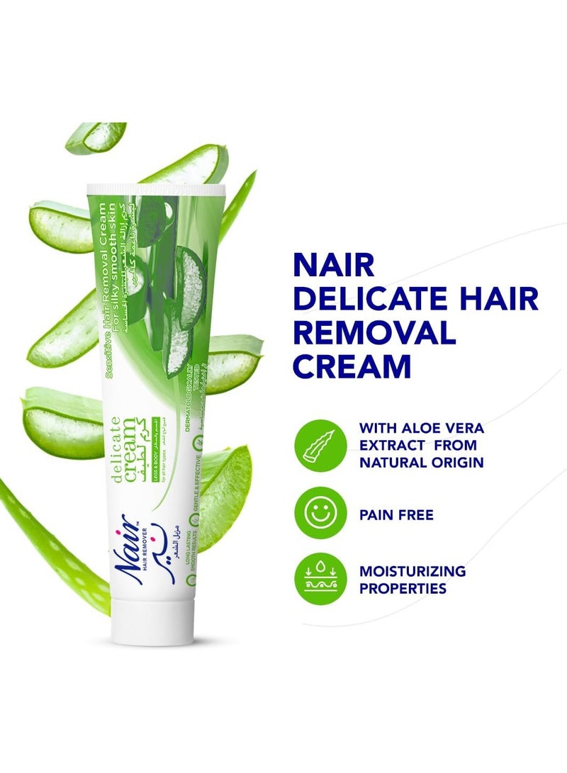 نير كريم ناير لإزالة الشعر الحساس بزيت الكاميليا 110 جرام - Image 5