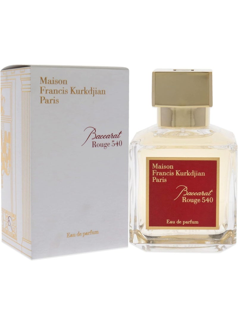 Maison Francis Kurkdjian Baccarat Rouge 540 Unisex Perfume - Eau de Parfum, 70ml - Image 3