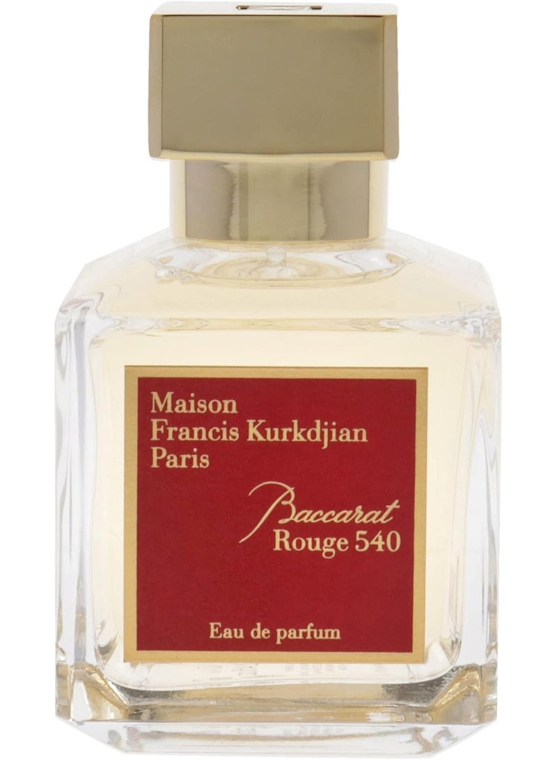 Maison Francis Kurkdjian Baccarat Rouge 540 Unisex Perfume - Eau de Parfum, 70ml - Image 2
