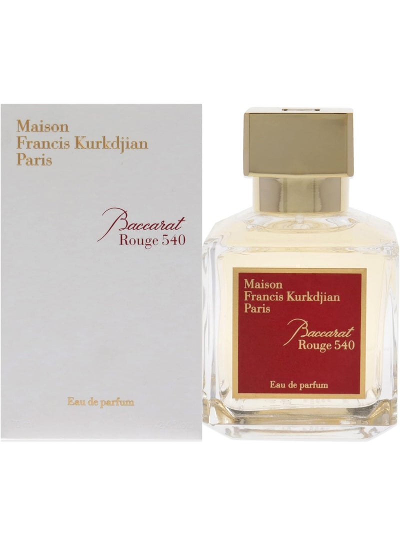 Maison Francis Kurkdjian Baccarat Rouge 540 Unisex Perfume - Eau de Parfum, 70ml - Image 1
