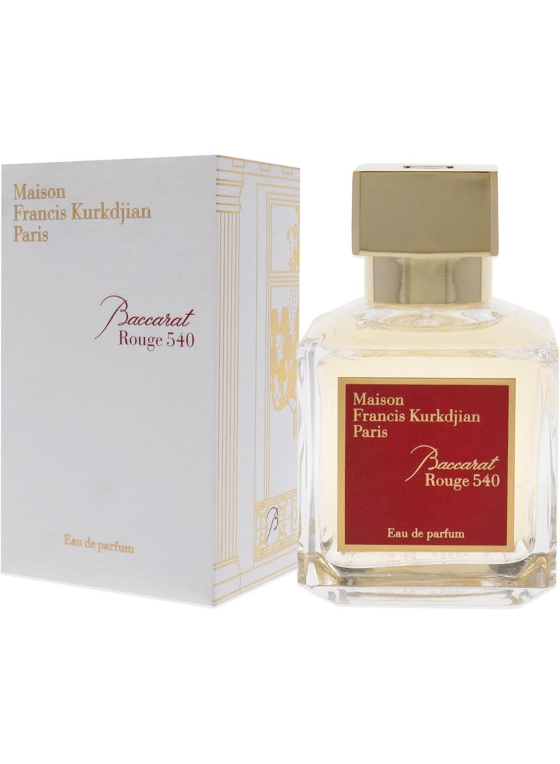 Maison Francis Kurkdjian Baccarat Rouge 540 Unisex Perfume - Eau de Parfum, 70ml - Image 4