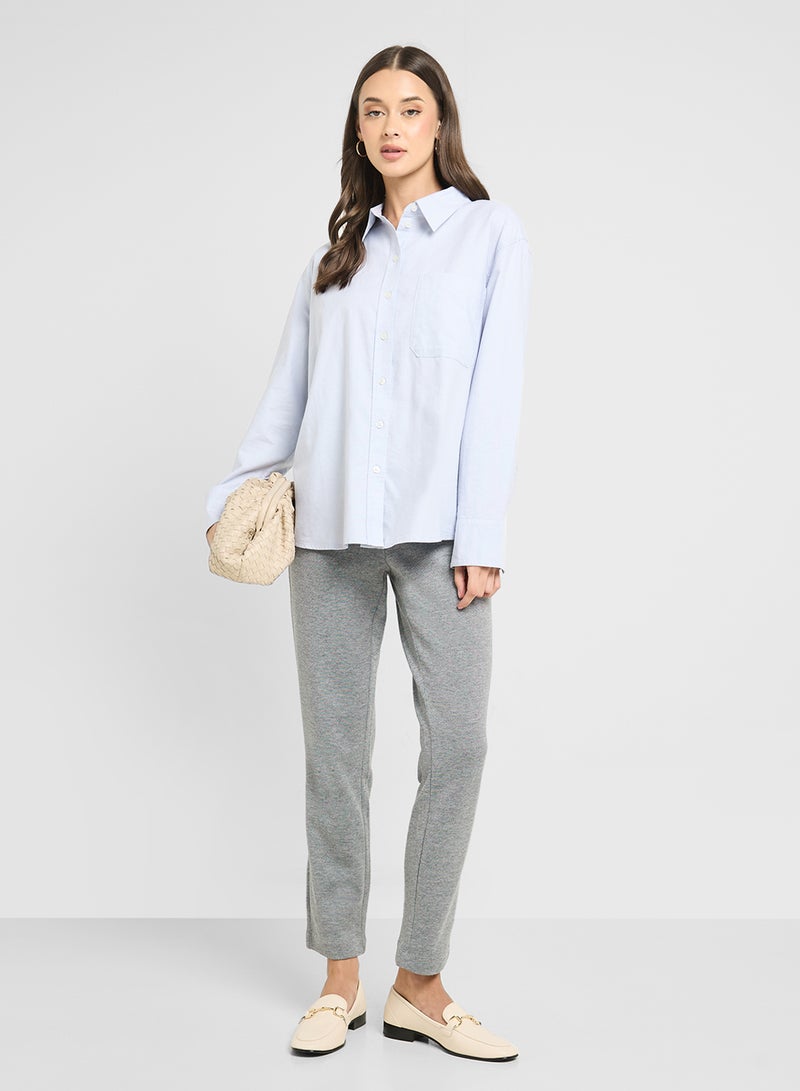 VERO MODA Oxford Long Sleeve Shirt  - Image 4