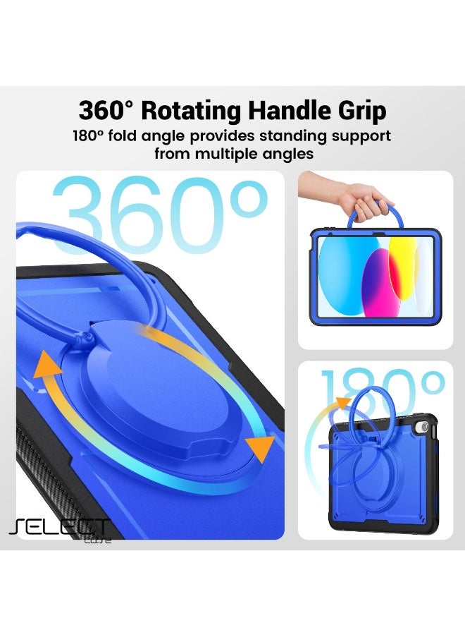 سيليكت كفر وغلاف حماية iPad SELECT – حماية شاملة 360° بتقنية Thermoline الذكية ومسند قابل متوافقًا مع ايباد الجيل العاشر و ايباد A16 مقاس 10.9 بوصة. - Image 3