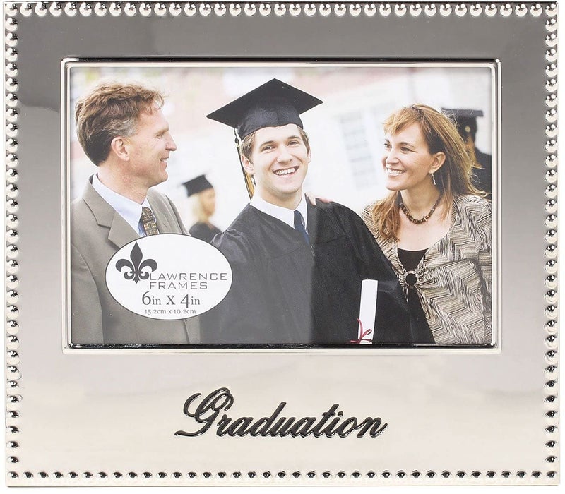 Lawrence Frames 4x6 Graduation Picture Frame,Silver - Image 4