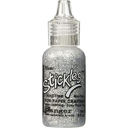 Ranger SGG01911 12Ounce Stickles Glitter Glue Silver