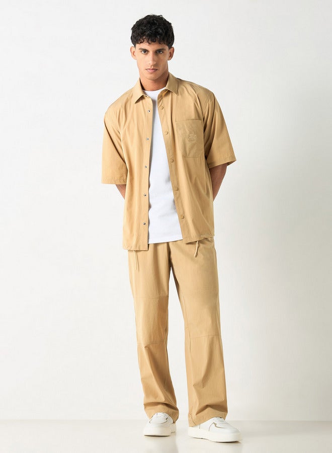 Starter Solid Shirt with Short Sleeves and Pocket - Image 2