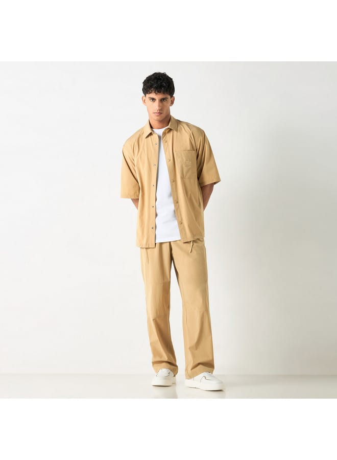 STARTER Starter Solid Shirt with Short Sleeves and Pocket  - Image 2