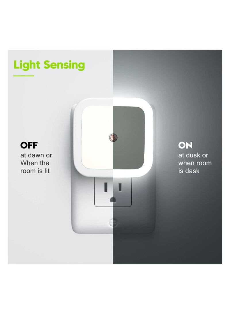 Taram Pro 0.5W Smart LED Night Light with Automatic Sensor for Kids Bedroom and Elderly - 1 Pack (White)  - Image 4
