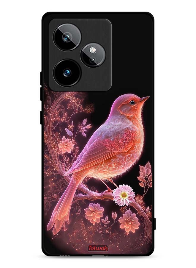 Tolwak Realme GT 7 5G Protective Case Cover Cute Bird Art