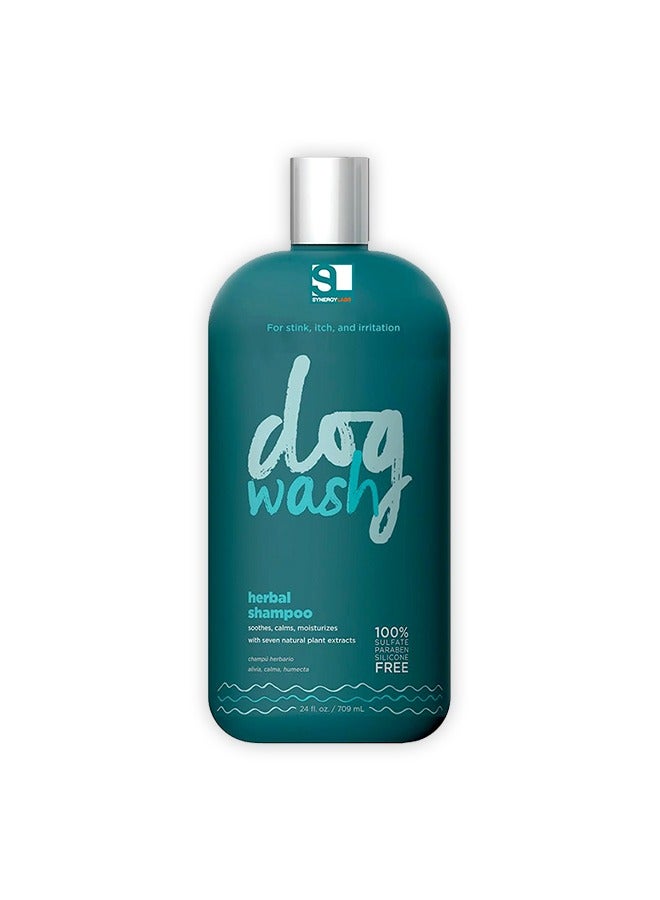 SynergyLabs Dog Wash Herbal Extract Shampoo For Dogs - 354ml - Image 1