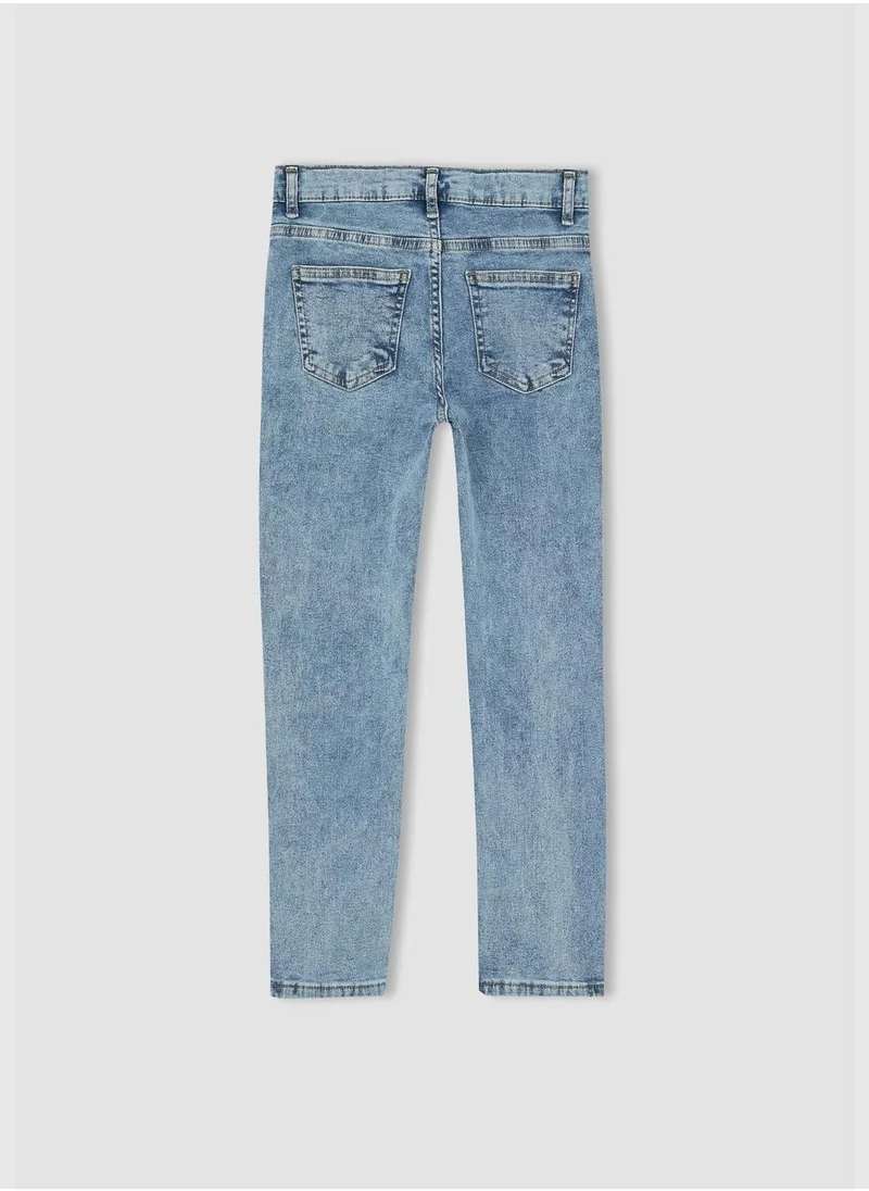 DeFacto Boy Slim Fit Denim Trousers