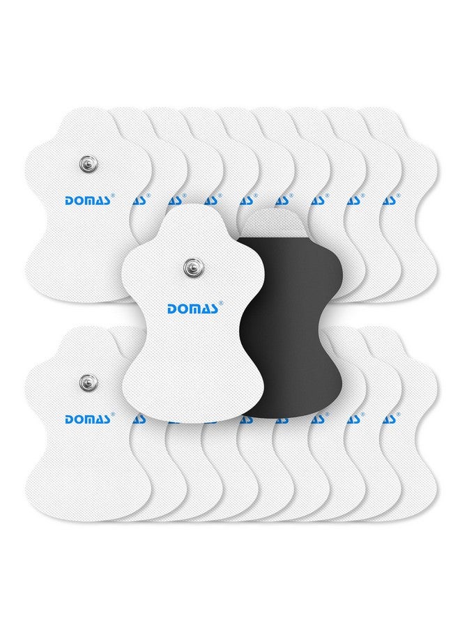 DOMAS 20 Pcs Replacement Pads Compatible with Omron TENS Units - PM500, PM400, PM3030 & More - Image 1