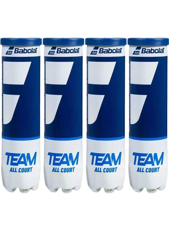 Babolat Team Tennis Balls, 4 Cans | 12 Balls (3 Balls/Can) (Yellow) - Image 2
