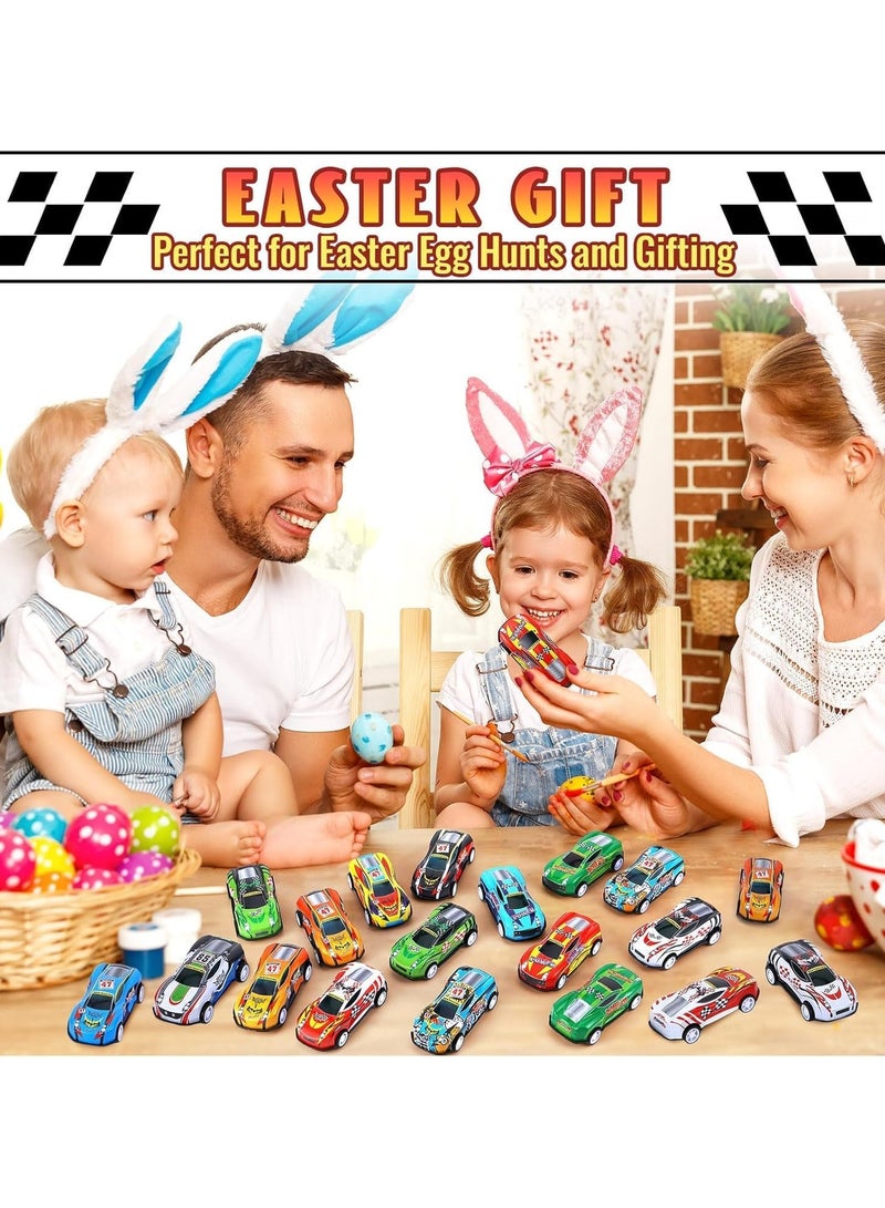 48 Pull Back Metal Toy Cars,Alloy Mini Race Push and Pull Back Cars Vehicles Toys for Kids, Party Favor Car Toys Suitable for 3+ Years Old Kids Boys Girls Gift, Birthday Gift Toys - Image 3