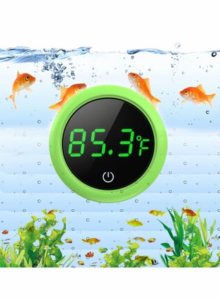 LED Aquarium Thermometer, 5S Refresh Speed Touch Screen, Fish Tank Accurate Temperature Sensor, Wide Range Display, Energy-Saving Stick-on Thermometer for Aquariums, Glass Containers - pzsku/Z4511B28DBE464D81BD8BZ/45/_/1722836822/bee20b25-896f-4239-9597-9fba76ed35bc