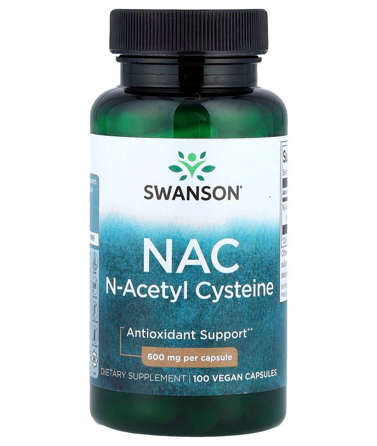 NAC 600 mg 100 Vegan Capsules