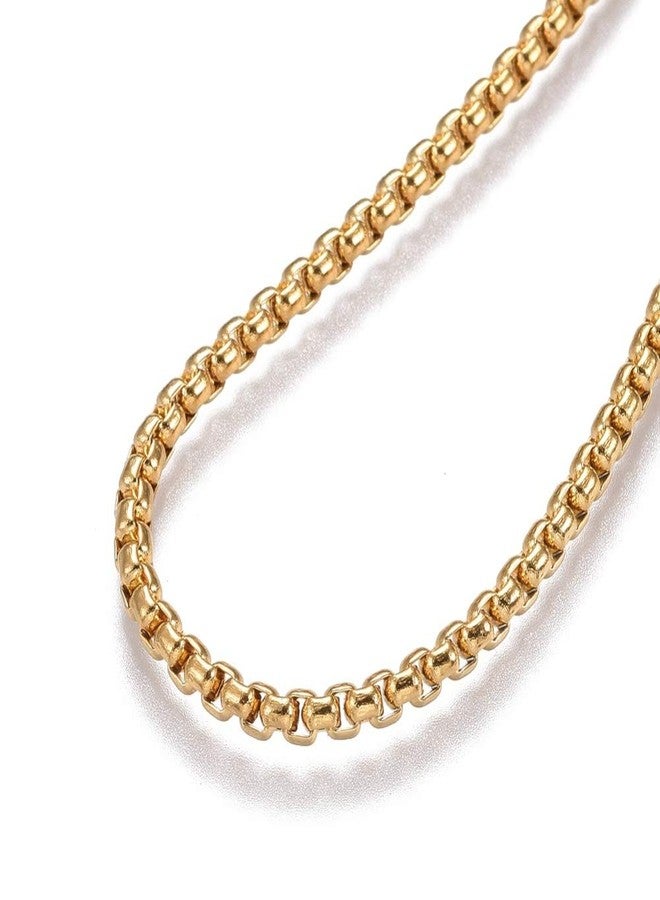 LZD Adjustable Stainless Steel Slider Bracelet Bolo Slider Bead Gold 9.5" 2.5mm A108 - Image 2