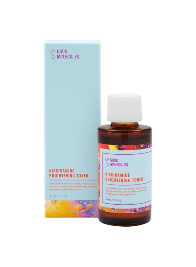 Good Molecules Niacinamide Brightening Toner Toner for Face with Niacinamide and Arbutin for Skin Tone Balancing Pore Minimizer Skin Care for Face - Image 1