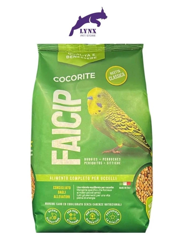 Generic Italian food mix with biscuits for budgies 700 grams 