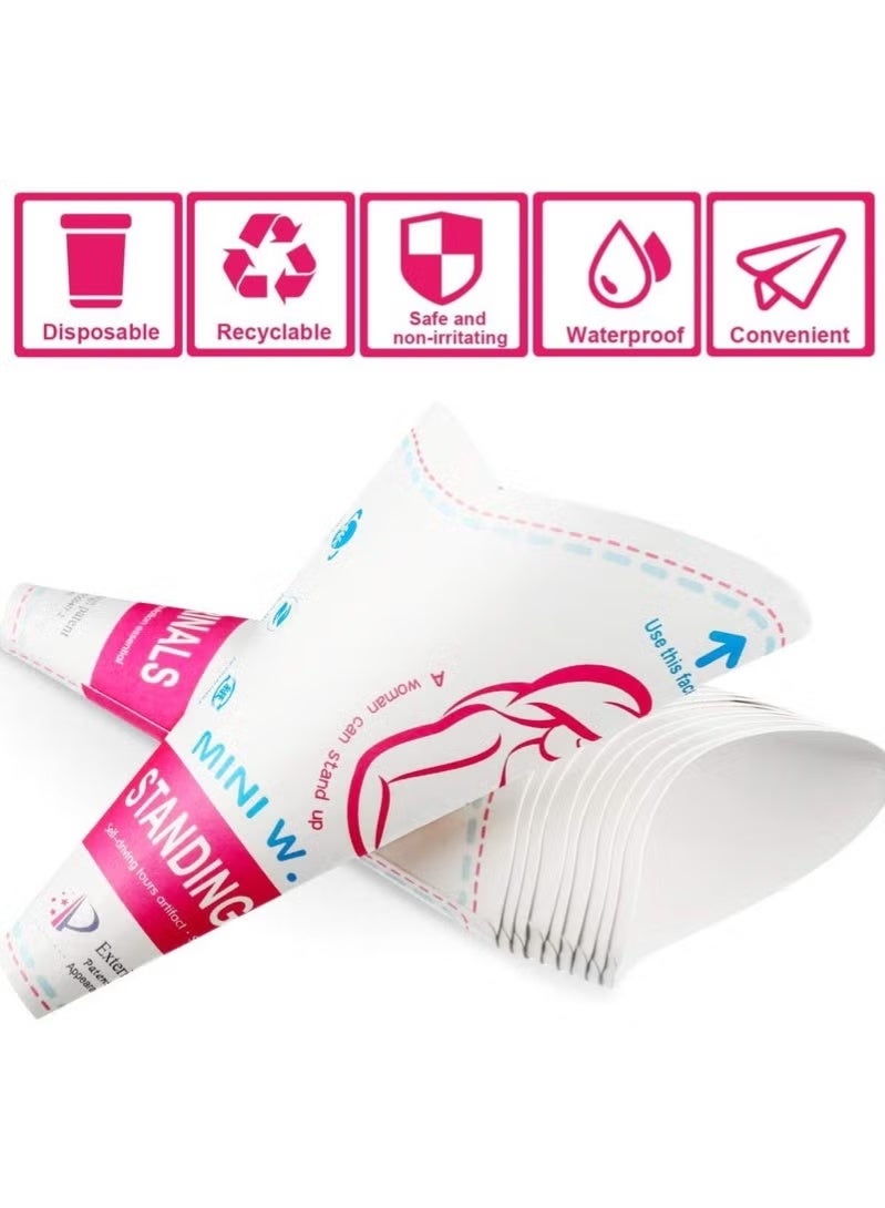 20 جهاز كمبيوتر شخصى يمكن التخلص منها أجهزة العناية الشخصية للإناث المحمولة وخفيفة الوزن وصحية للأنشطة في الهواء الطلق والسفر والحمل - Image 4