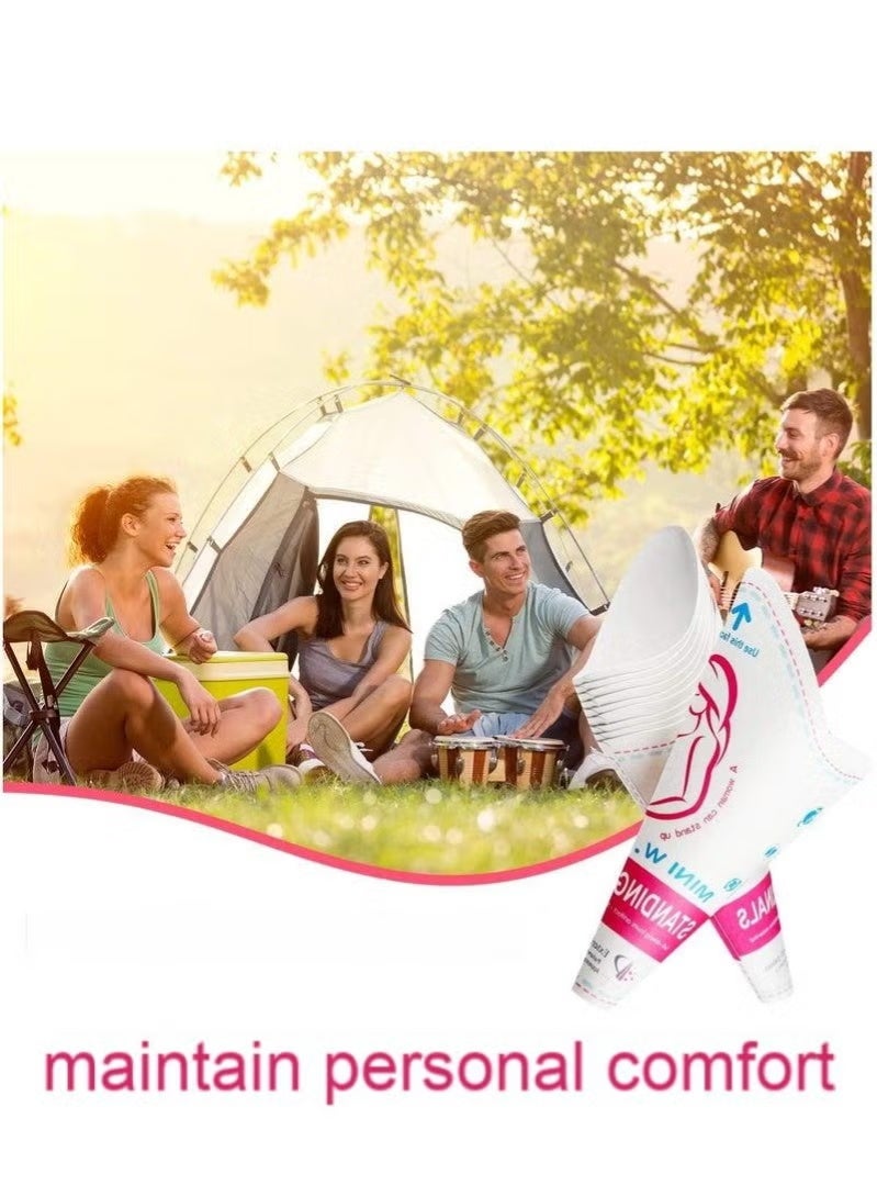 20 جهاز كمبيوتر شخصى يمكن التخلص منها أجهزة العناية الشخصية للإناث المحمولة وخفيفة الوزن وصحية للأنشطة في الهواء الطلق والسفر والحمل - Image 5