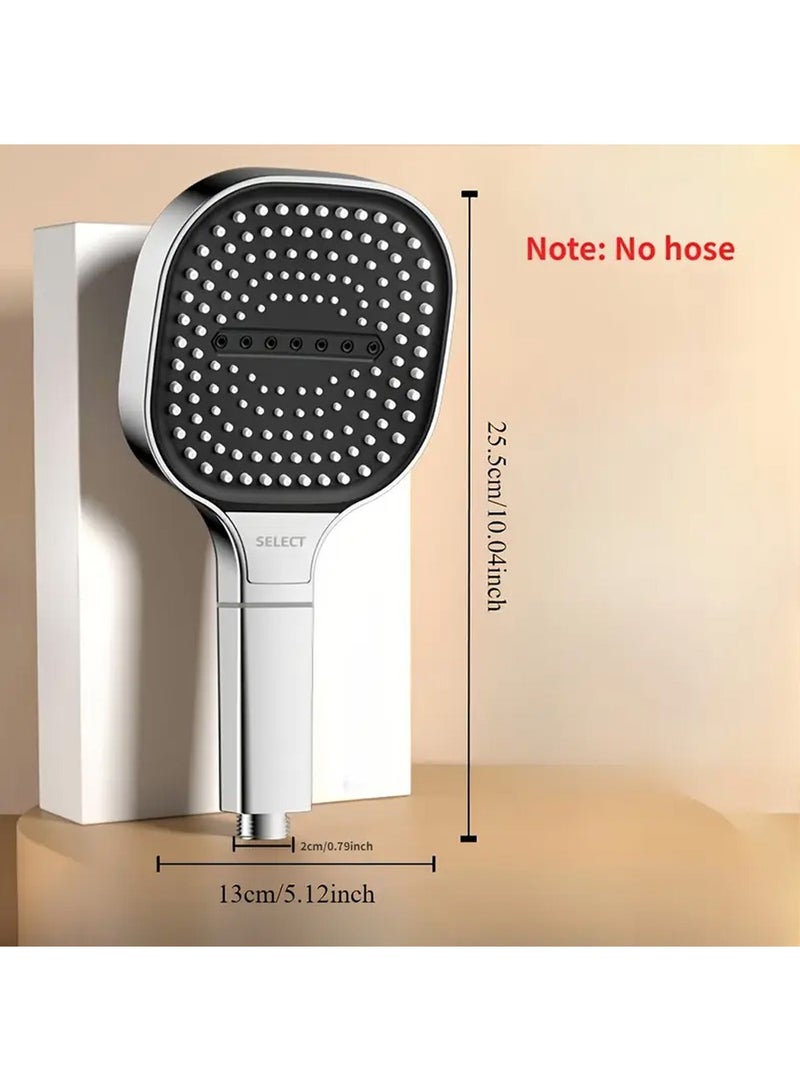 YOUGE Shower Head,Water Saving 3-Mode Handheld Shower Heads,with 130mm Diameter, Massage Pattern,Easy Switch,Anti-clog Nozzles - Image 3