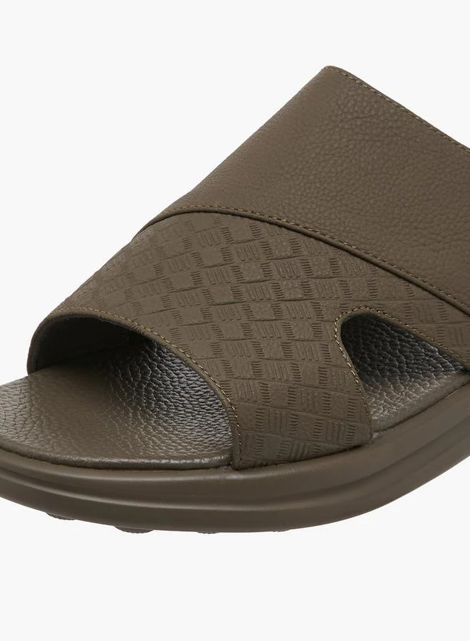 Le Confort OLIVE Men Textured Comfort Sandals for Men | Best Price UAE