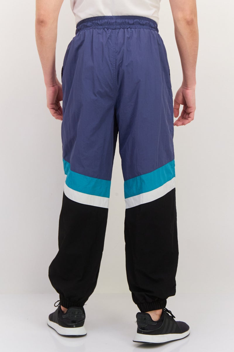 Gotcha سروال جوجر للرجال بتصميم لونين بدون تمدد، أزرق رمادي - Image 3