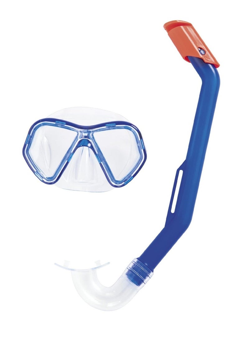 Hydroswim Lil Glider Set, Polycarbonate Lenses With Uv Protective Coating, Puncture-Resistant Fit, Adjustable, Double Headband. Soft, Comfortable Mouthpiece. 100% Latex Free, For Ages 3+