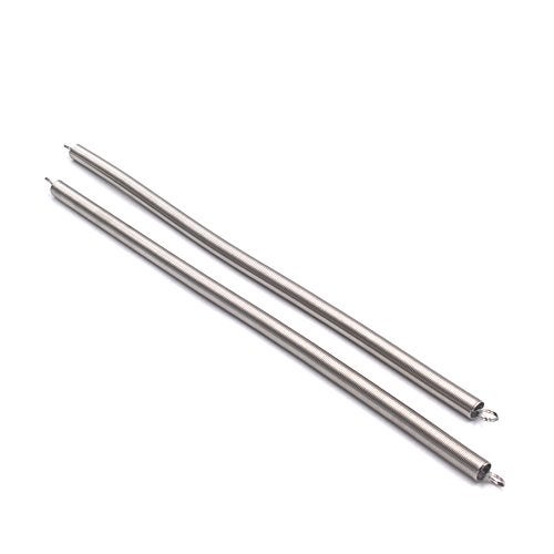 Miular 2Pcs Zinc Plated Steel Extension Spring 12 inch Screen Door Spring for a Variety of Household Applications - Image 5