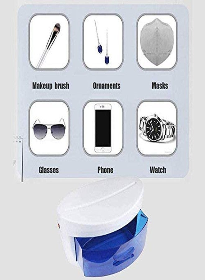 AOBOO خزانة تعقيم بالأشعة فوق البنفسجية لتعقيم أدوات الأظافر معدات فن الأظافر أداة مانيكير صندوق تعقيم الأظافر المحمولة أداة تصفيف الشعر، متعددة الاستخدامات للصحة والمنزل - Image 4