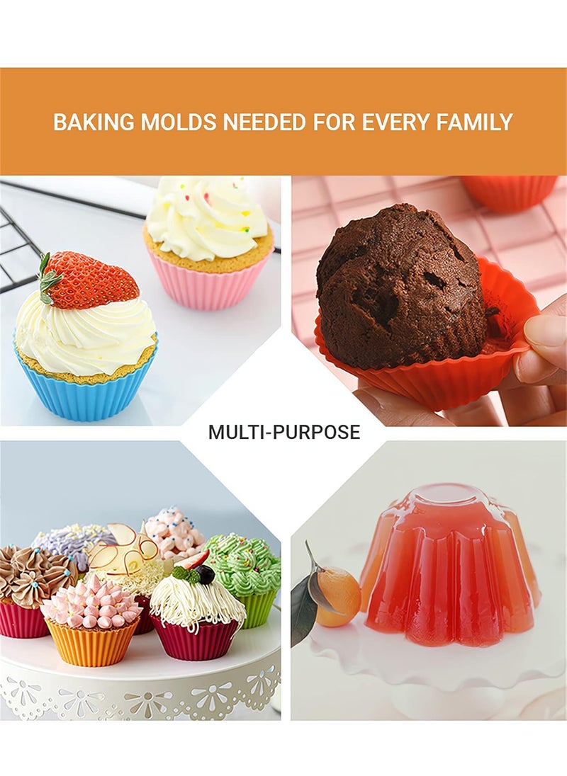 OREN EMPOWER- create your choices Oren Empower Silicone Star Shape Muffin Mould Cake Baking CupsMulticolor Star Shape Set of 6 Pieces  - Image 5