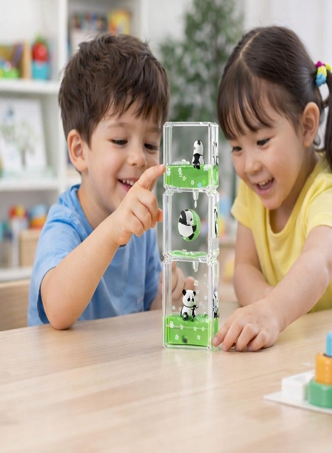 KESHAWER Liquid Motion Bubble Timer - Stress Relief Sensory Fidget Toy with Flowing Oil Drops, Acrylic Calm Desk Toy for Kids & Adults, Home & Office Décor - Image 2