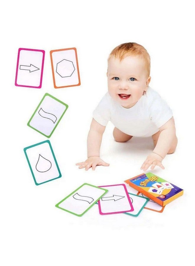 Cognitive Memory Development Shape Learning Flash Cards for Kids Multicolour 24.5 x 2 x 32 cm MKT-L684356 - Image 3
