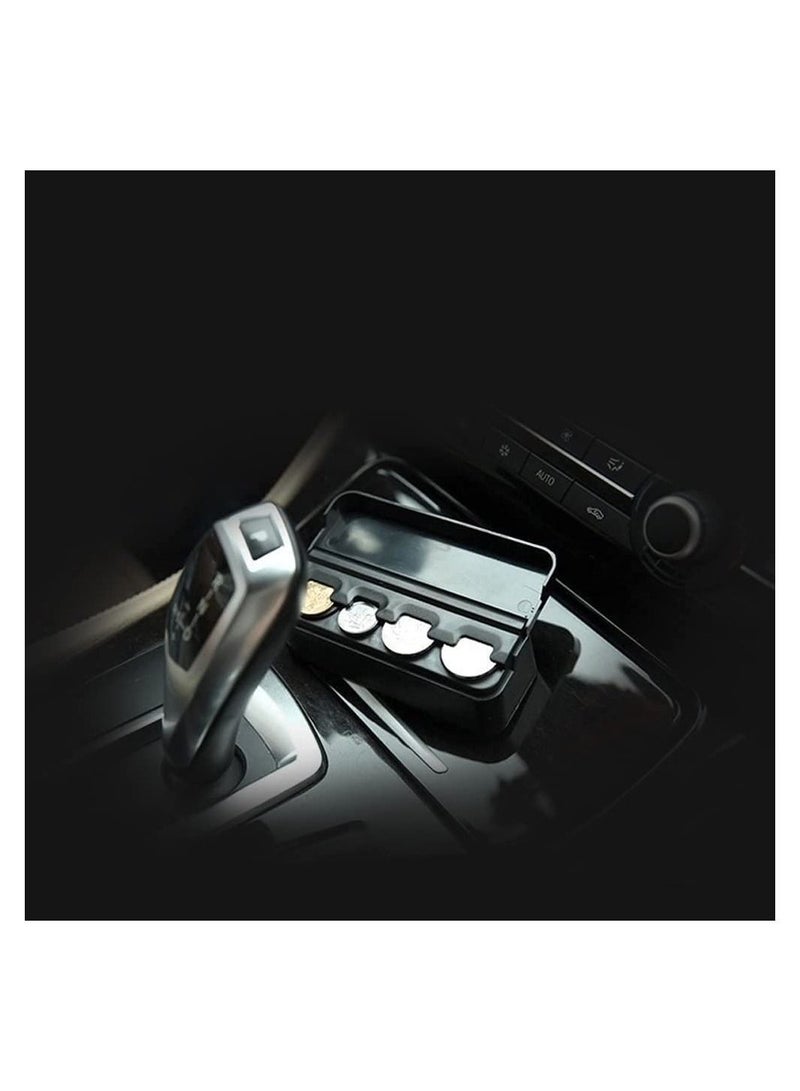 SYOSI Coin Holder for Car Change Organizer Universal Storage Coin Money Dispenser Compatible with Most Car Trucks Accessories - Image 5