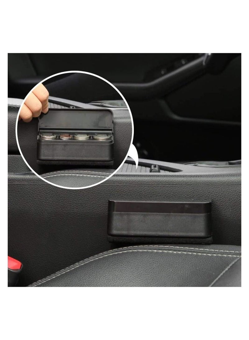 SYOSI Coin Holder for Car Change Organizer Universal Storage Coin Money Dispenser Compatible with Most Car Trucks Accessories - Image 4