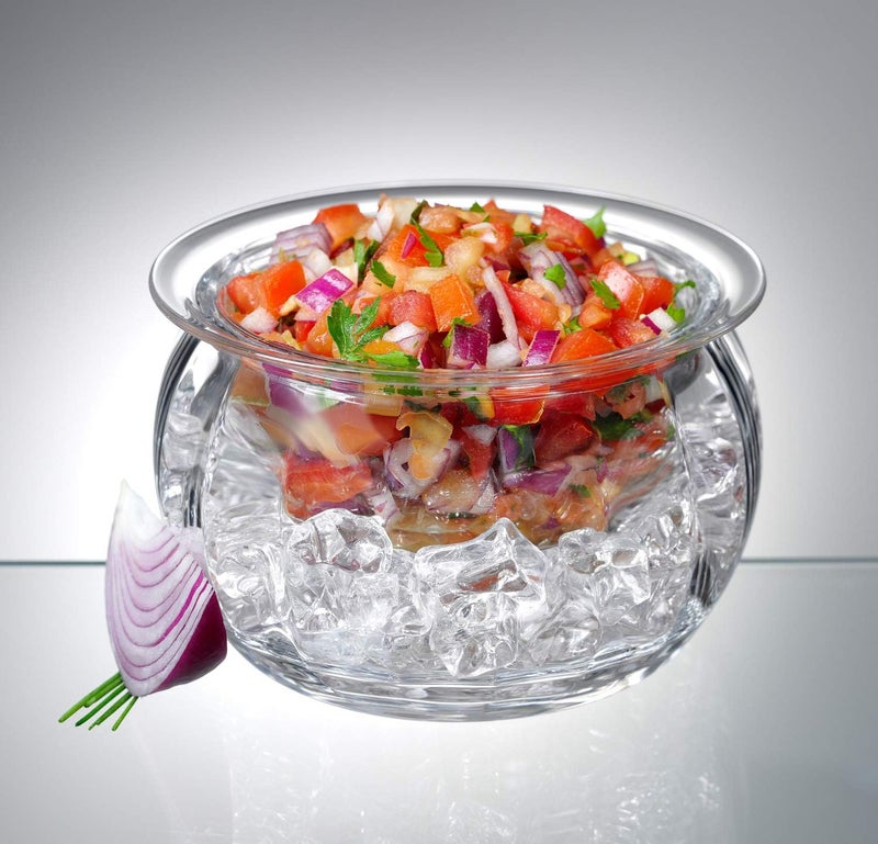 PRODYNE Dips on Ice Acrylic Dip Bowl, 16 oz., clear - Image 2