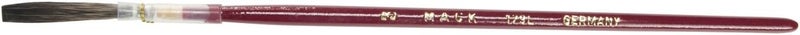 Mack Brush Andrew Mack Brown Kazan Squirrel Hair Lettering Quill Series 179L Size 3 - Image 1