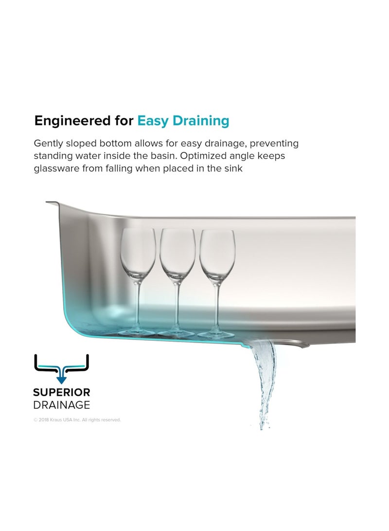 حوض مطبخ 43 سم فى 53 سم 0.06 مللي - Image 4