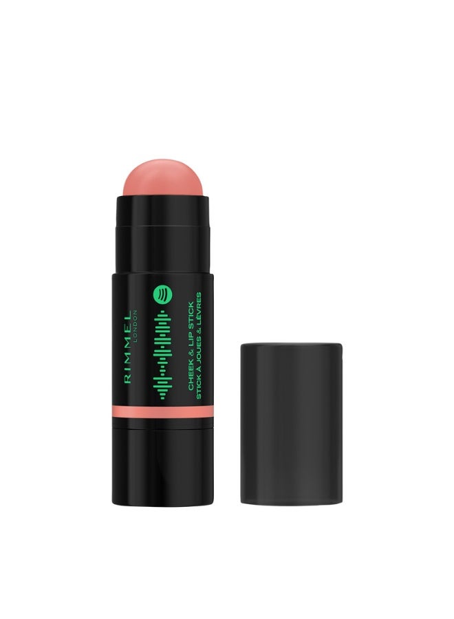 RIMMEL LONDON Full Volume Collection Cheek and Lip Stick 230 Nude Beats 6g - Image 1