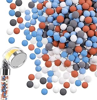 Linkidea Showerhead Mineral Beads, Filtration Shower Head Replacement Filter Ball Refills, Filter Purifying Water - Image 1