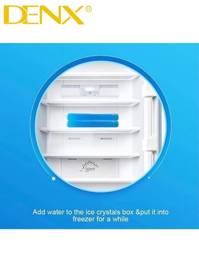 Denx Portable Desert Air Cooler with 3 Speeds 30L 220V 100W Large Cooling Area High Efficiency Performance White - Image 5