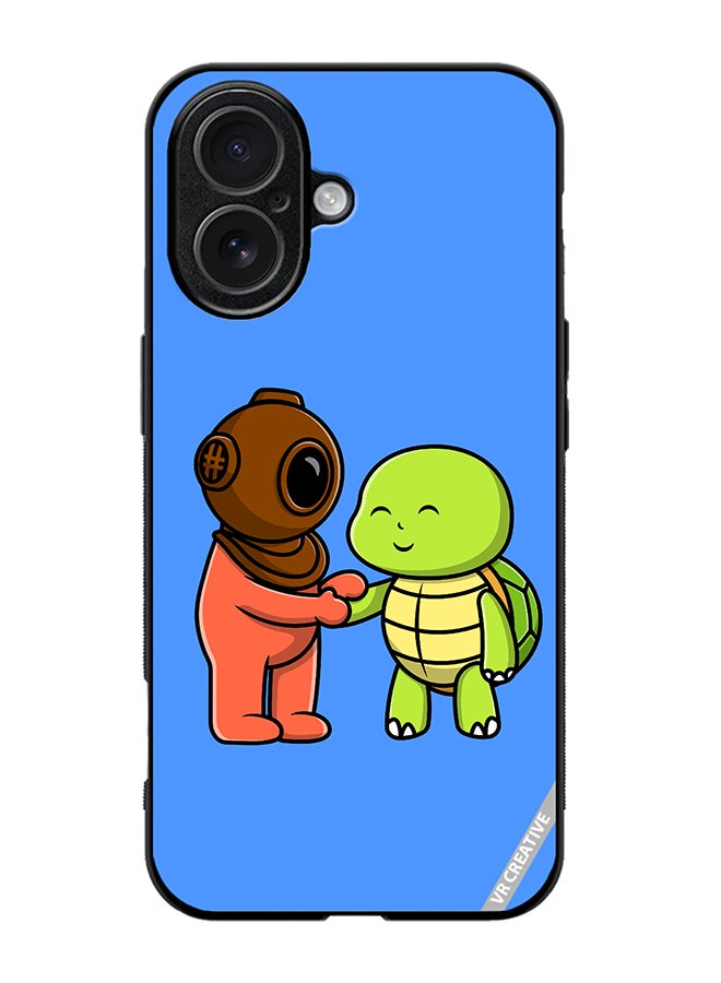 VR CREATIVE Protective Case Cover For Apple iPhone 17 Cute Diver Design Multicolour