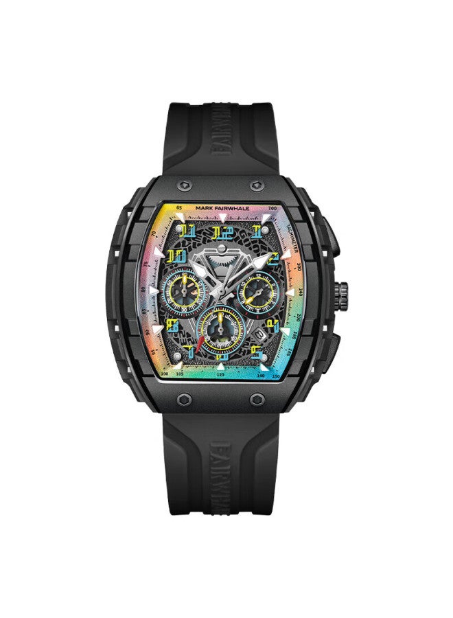 Fairwhale Fantasy Series Men's Sports Watch Dopamine Mechanical Windproof Waterproof National Watch Back-to-school Gift For Boyfriend Black - Image 1